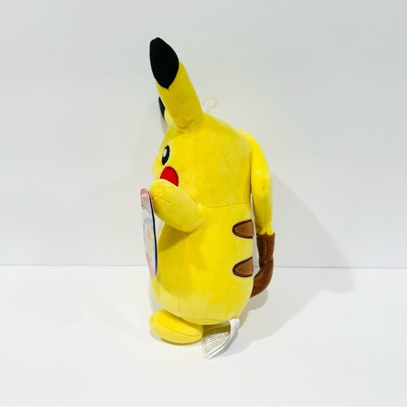 NWT Jazwares Pokemon Pikachu Sitting 10” Plush - Picture 4 of 7